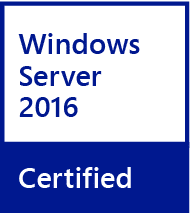 Windows Server 2016 Certified Compatible Logo